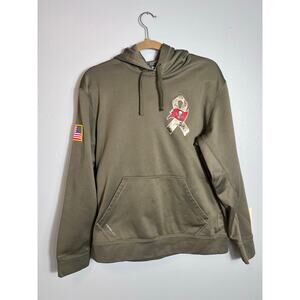 Nike Men’s Tampa Bay Buccaneers Salute To Service Hoodie Sweatshirt M Therma-fit